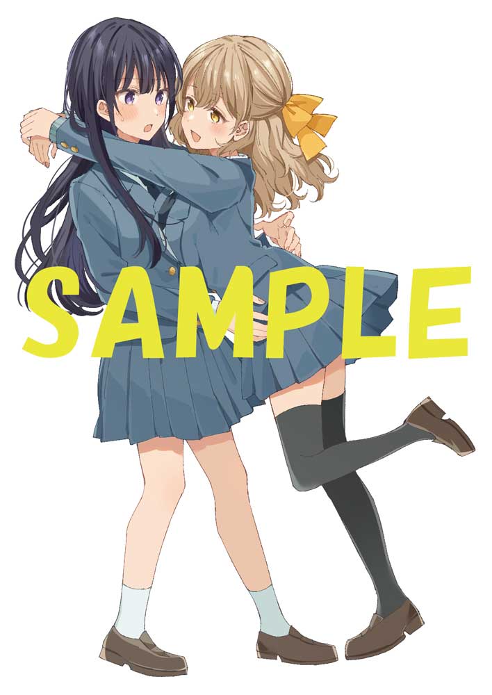 メロンブックスで用意されている有償特典、アクリルスタンドのサンプル。