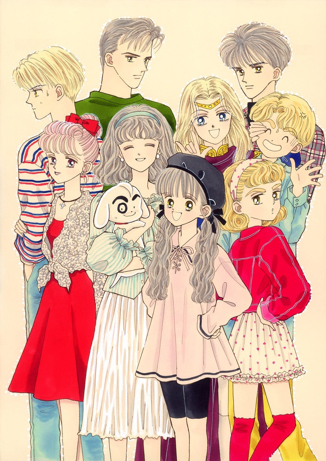 「ときめきトゥナイト」カラーイラスト（愛良）