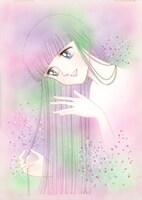 「ときめきトゥナイト」カラーイラスト（蘭世）