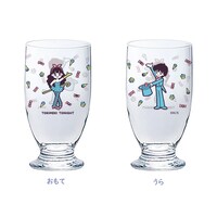 オリジナルグッズ「レトログラス＜蘭世&真壁くん＞」