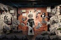 「原作＆TVアニメ第3期エリア」内にある「モブ100%破壊シーン再現」。