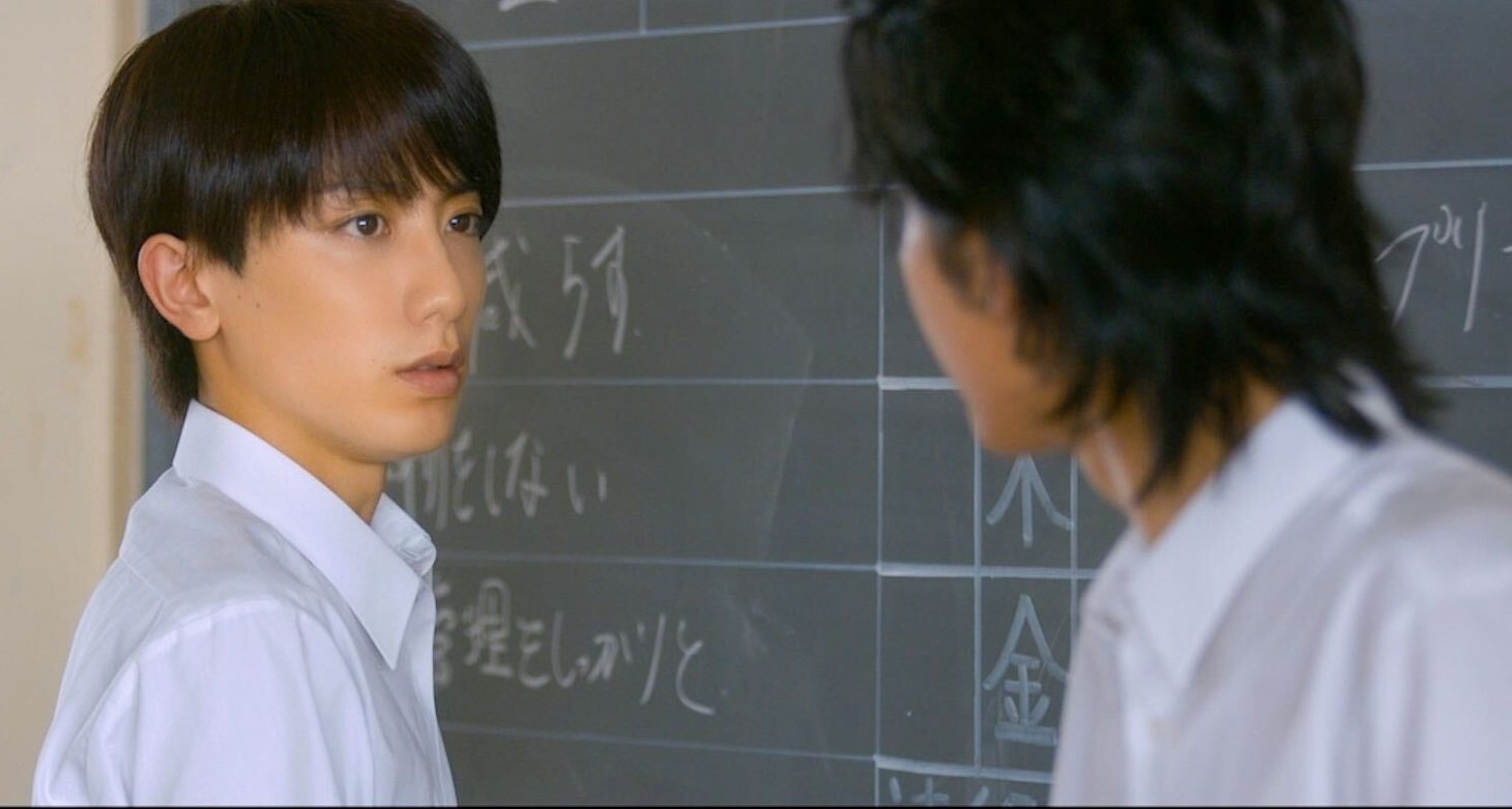 映画「尾かしら付き。」より小西詠斗。(c)佐原ミズ／コアミックス (c)2023映画「尾かしら付き。」