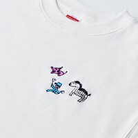 「アキライラストトレーナーB（シマウマと飼育員）」