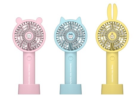 「ちいかわUSB充電式ミニハンディファン」