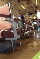 電撃マオウ7月号付録の「ざつ旅-That's Journey-」クリアファイル。