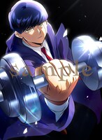 TVアニメ「マッシュル-MASHLE-」Blu-ray、DVD第1巻のジャケットイラスト。
