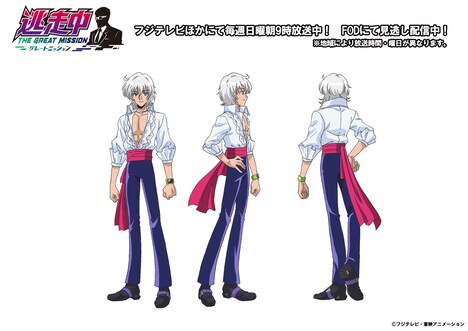 シグマレッドウィングのキャラクター設定画。