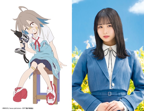 左から結愛せるふ、上村ひなの。