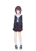 ボーカルの井芹仁菜。(CV:理名)やや引っ込み思案の普通の女の子。小中高と目立たない存在で、成績もごく普通。特に大きな夢もなく、空気を読んで、みんなに合わせて生きてきた。