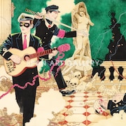 丸尾末広のカラーイラスト。