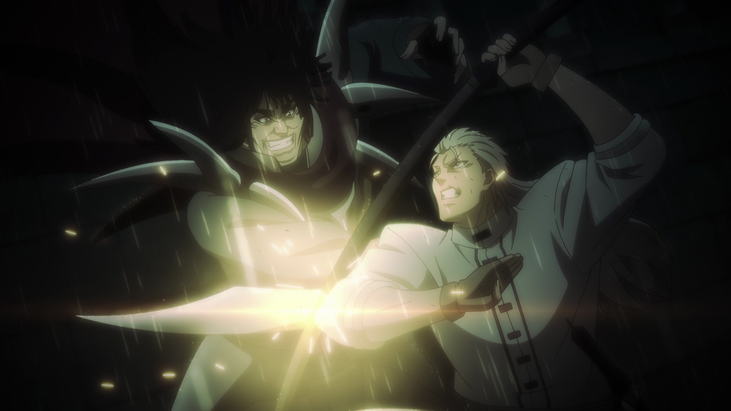 アニメ「BASTARD!!―暗黒の破壊神―」第2期第2弾PVより。(c)萩原一至/集英社・BASTARD!! 製作委員会