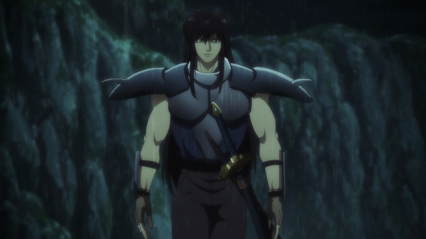 アニメ「BASTARD!!―暗黒の破壊神―」第2期第2弾PVより。(c)萩原一至/集英社・BASTARD!! 製作委員会