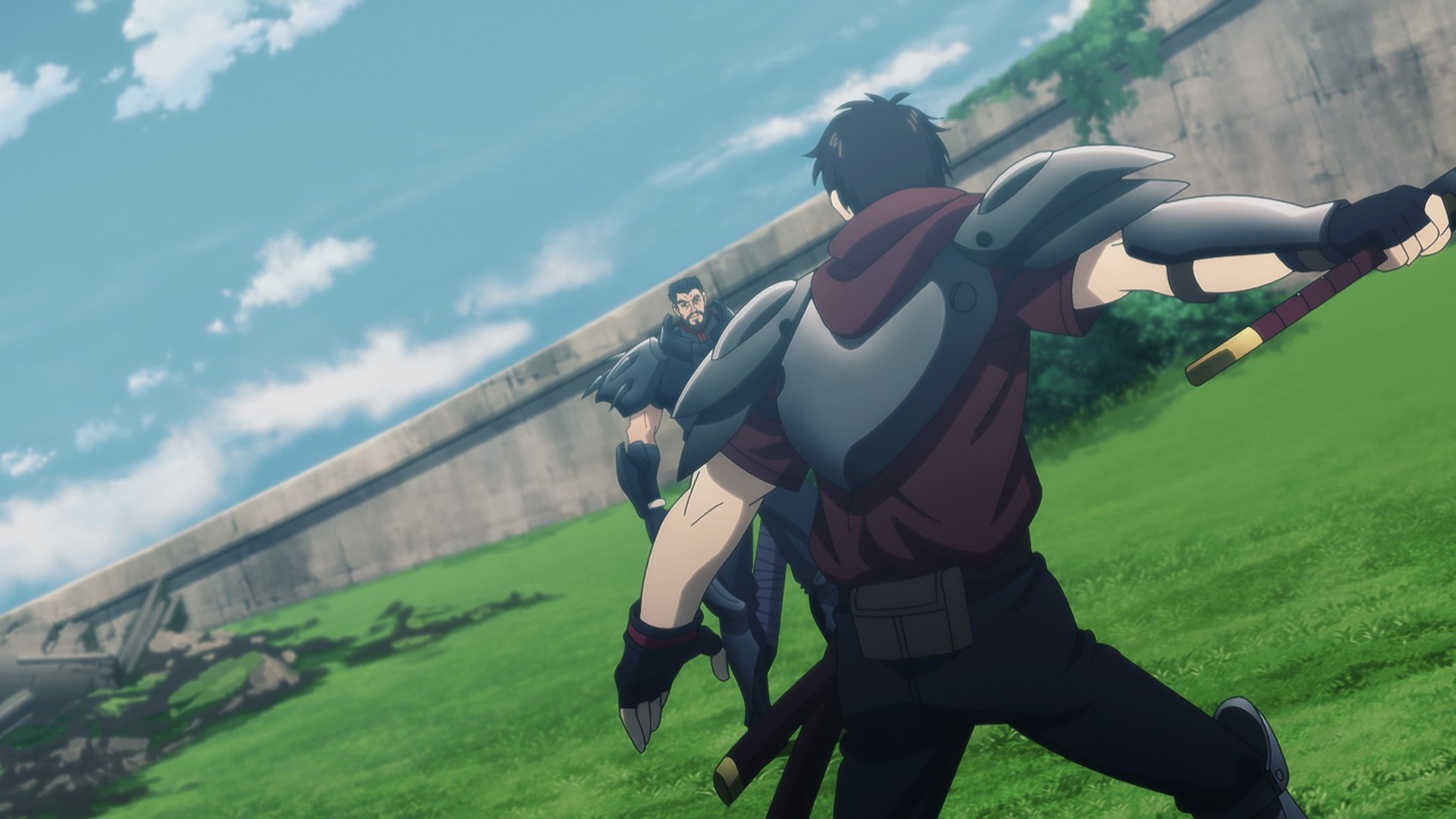 アニメ「BASTARD!!―暗黒の破壊神―」第2期第2弾PVより。(c)萩原一至/集英社・BASTARD!! 製作委員会