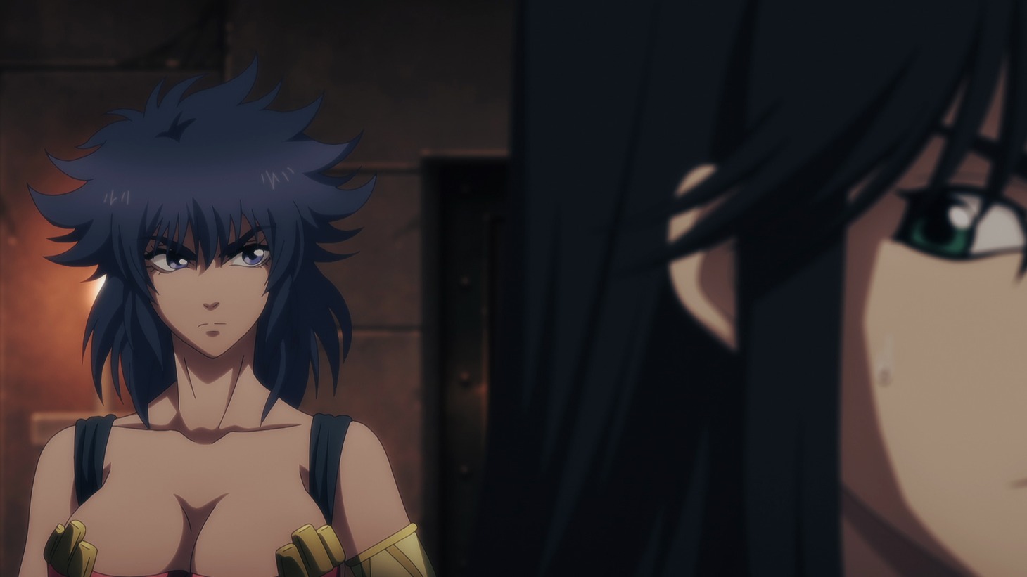 アニメ「BASTARD!!―暗黒の破壊神―」第2期第2弾PVより。(c)萩原一至/集英社・BASTARD!! 製作委員会