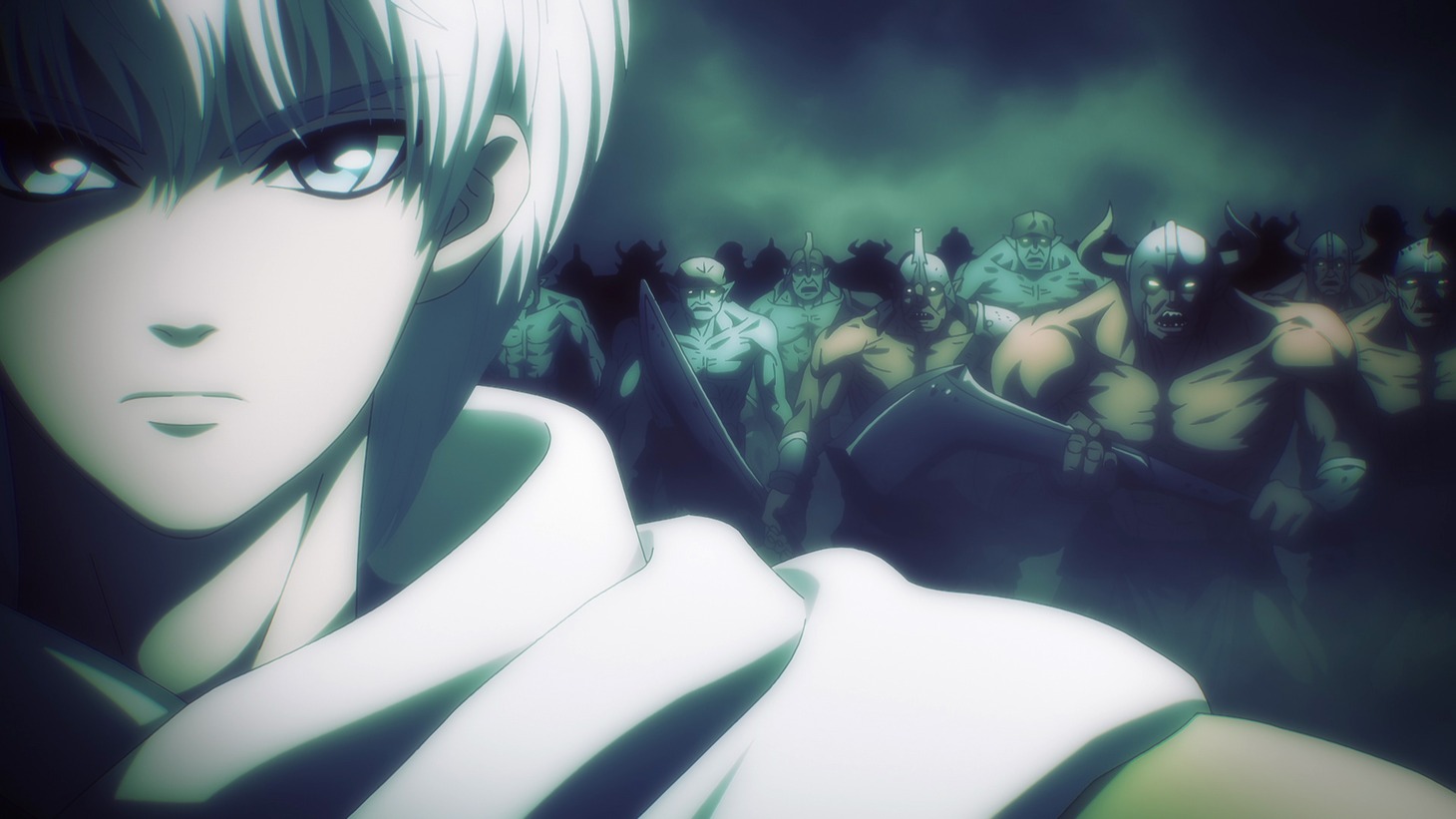 アニメ「BASTARD!!―暗黒の破壊神―」第2期第2弾PVより。(c)萩原一至/集英社・BASTARD!! 製作委員会