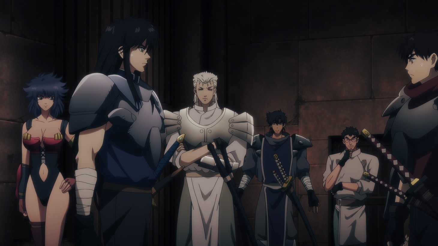 アニメ「BASTARD!!―暗黒の破壊神―」第2期第2弾PVより。(c)萩原一至/集英社・BASTARD!! 製作委員会