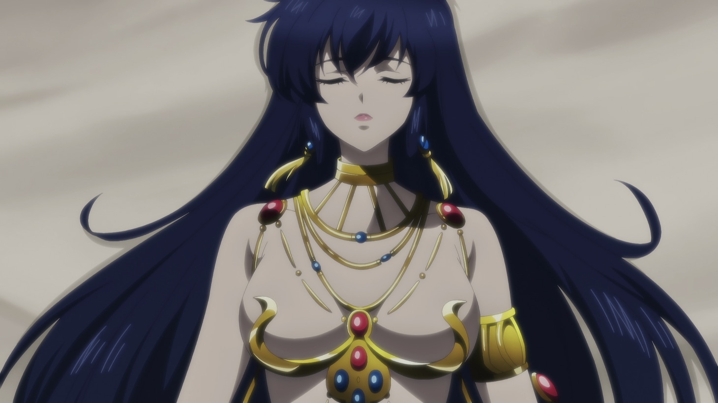 アニメ「BASTARD!!―暗黒の破壊神―」第2期第2弾PVより。(c)萩原一至/集英社・BASTARD!! 製作委員会