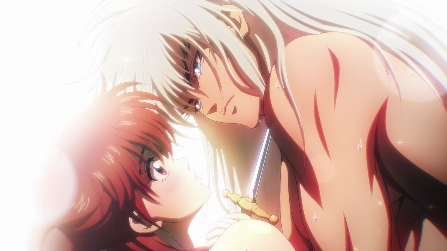 アニメ「BASTARD!!―暗黒の破壊神―」第2期第2弾PVより。(c)萩原一至/集英社・BASTARD!! 製作委員会