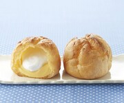 「牛乳と卵のカスタード＆ホイップシュー」