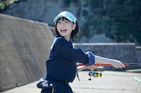 池間夏美演じる帆高夏海。