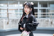 長月翠扮する白兎未夢。