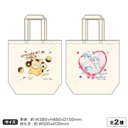「キャンバストートバッグ」