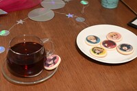 「推しキャッチ▽クッキー付きドリンク」