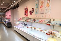 物販コーナー。