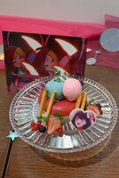 「アクアとルビーのドーナツアイスプレート」