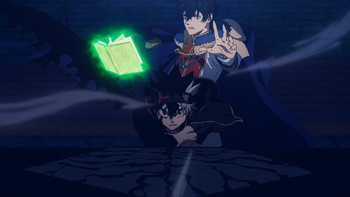 映画「ブラクロ」ユノのキャラPV、ヴァンジャンスから託され歴代魔法帝と激しいバトル