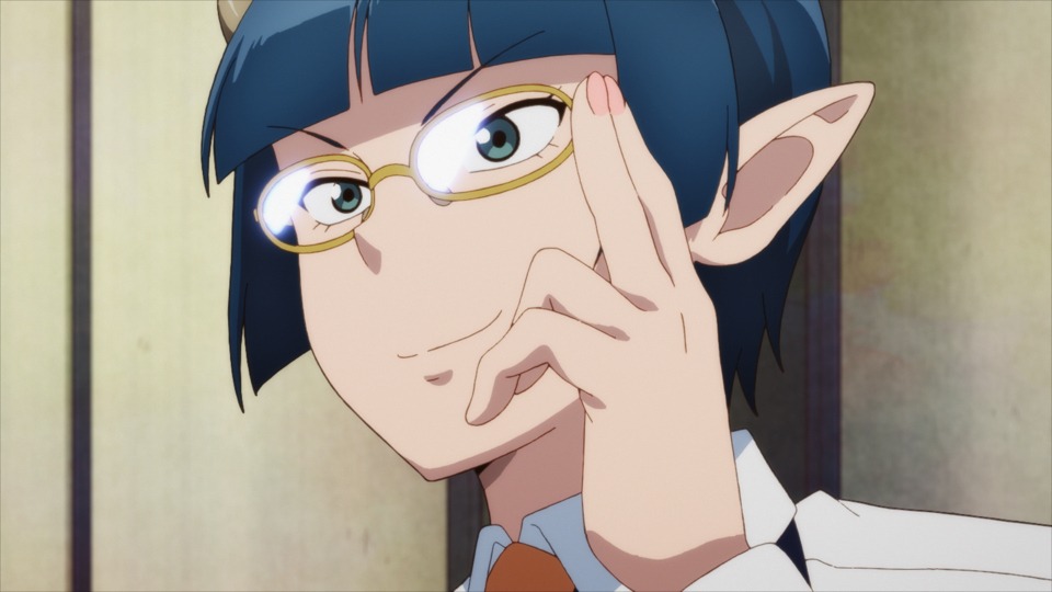 TVアニメ「Lv1魔王とワンルーム勇者」第1話より。 (c)toufu・芳文社／Lv1魔王とワンルーム勇者製作委員会