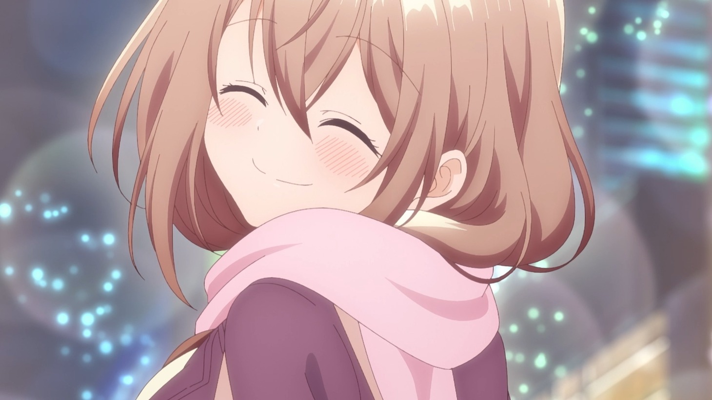 TVアニメ「うちの会社の小さい先輩の話」本PVより。 (c)斎創・竹書房／「うちの会社の小さい先輩の話」製作委員会
