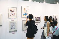 原画展示のイメージ。
