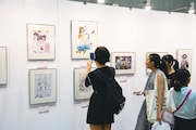 原画展示のイメージ。