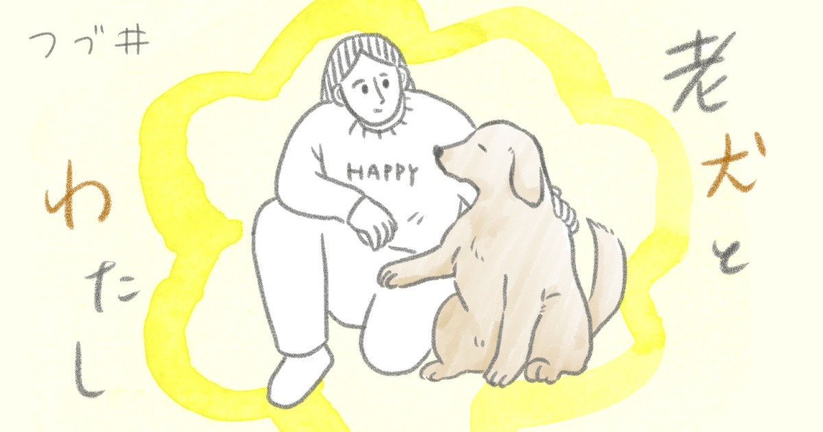「老犬とわたし」メインビジュアル