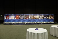 「松本零士先生 お別れの会」会場の様子。