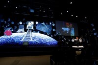 「松本零士先生 お別れの会」会場の様子。