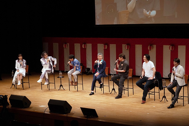 「『蒼穹のファフナー BEHIND THE LINE』大ヒット感謝特別上映イベント IN 尾道～邂逅～」の様子。（写真：木村友哉）