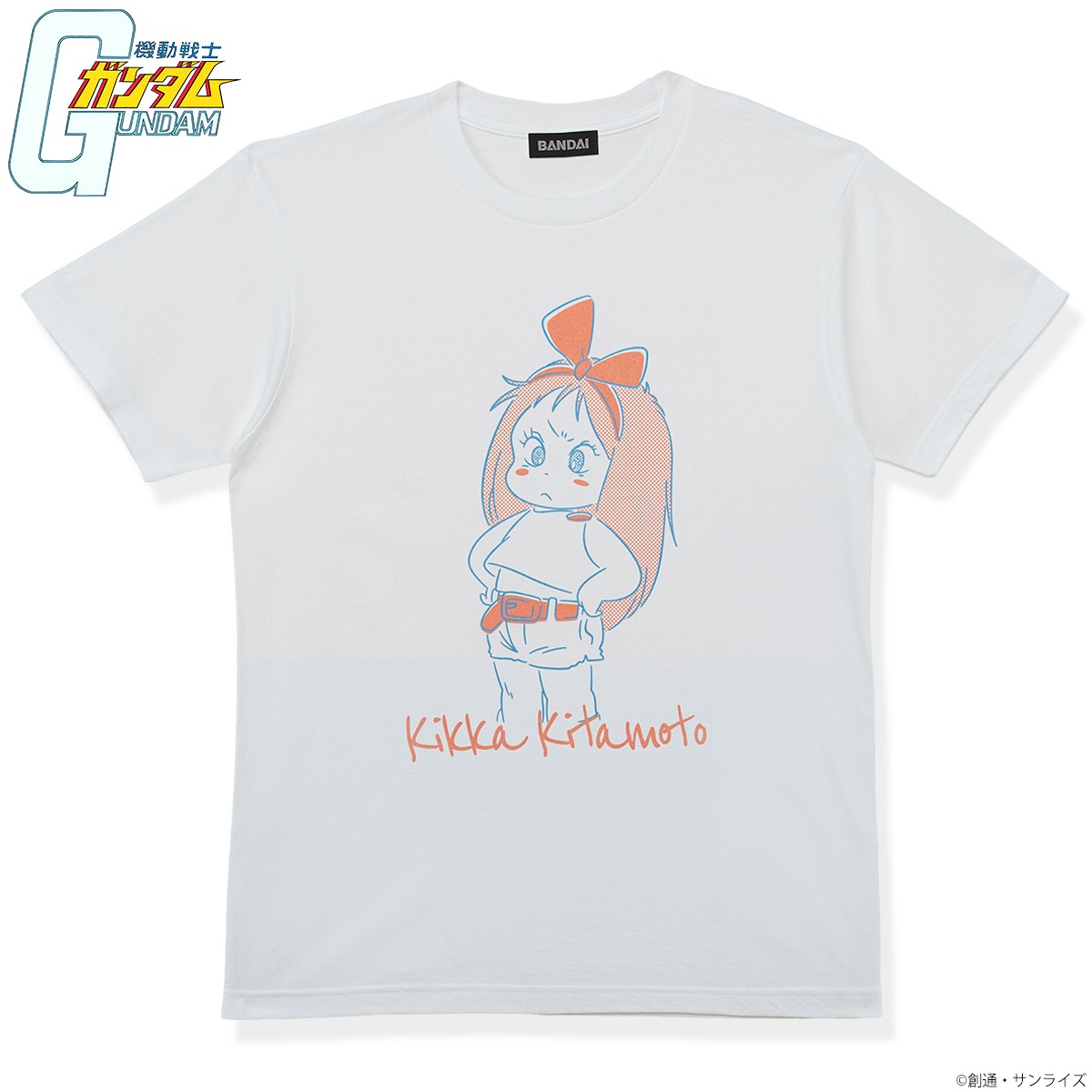 「機動戦士ガンダム キッカコレクション フロントデザイン半袖Tシャツ」