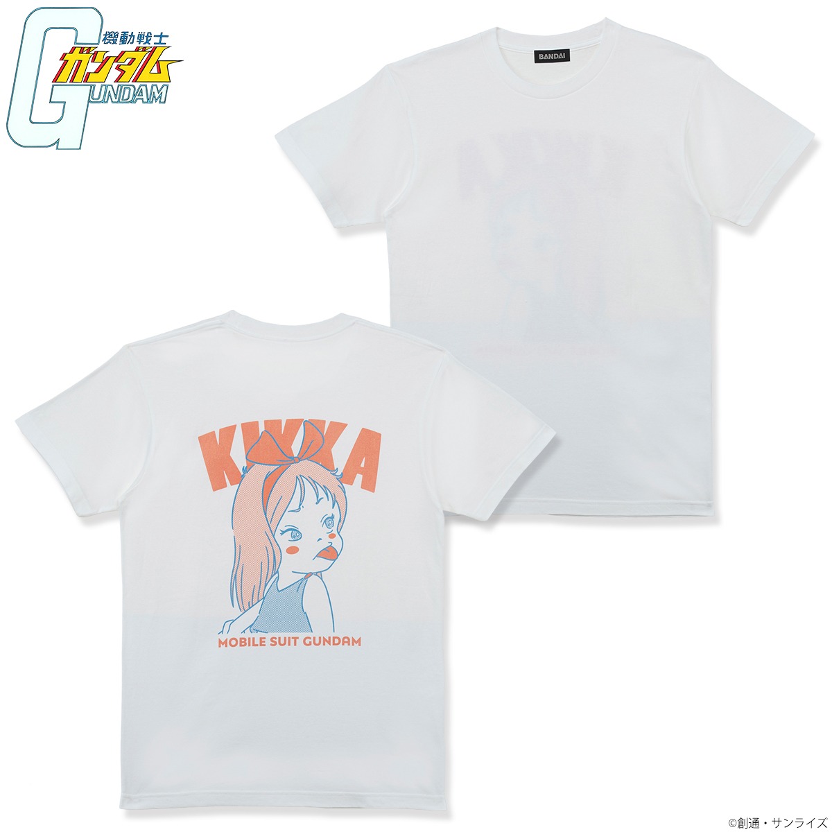 「機動戦士ガンダム キッカコレクション バックデザイン半袖Tシャツ」