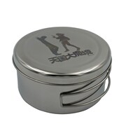 「天国大魔境 ヨーパン汁用ステンレスクッカー3pc」を重ねたイメージ。