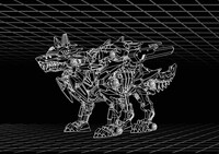 「ハンターウルフ警視庁仕様」のシルエット。