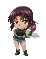 レヴィのデフォルイラスト。