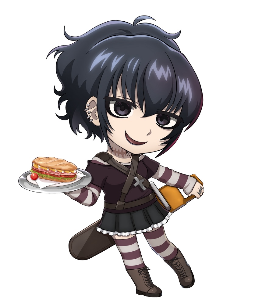 ソーヤーのデフォルイラスト。