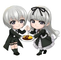 ヘンゼル＆グレーテルのデフォルイラスト。