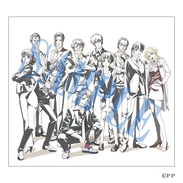 「劇場版 PSYCHO-PASS サイコパス PROVIDENCE」来場者特典第4弾「CDジャケットサイズイラストカード」のイメージ。