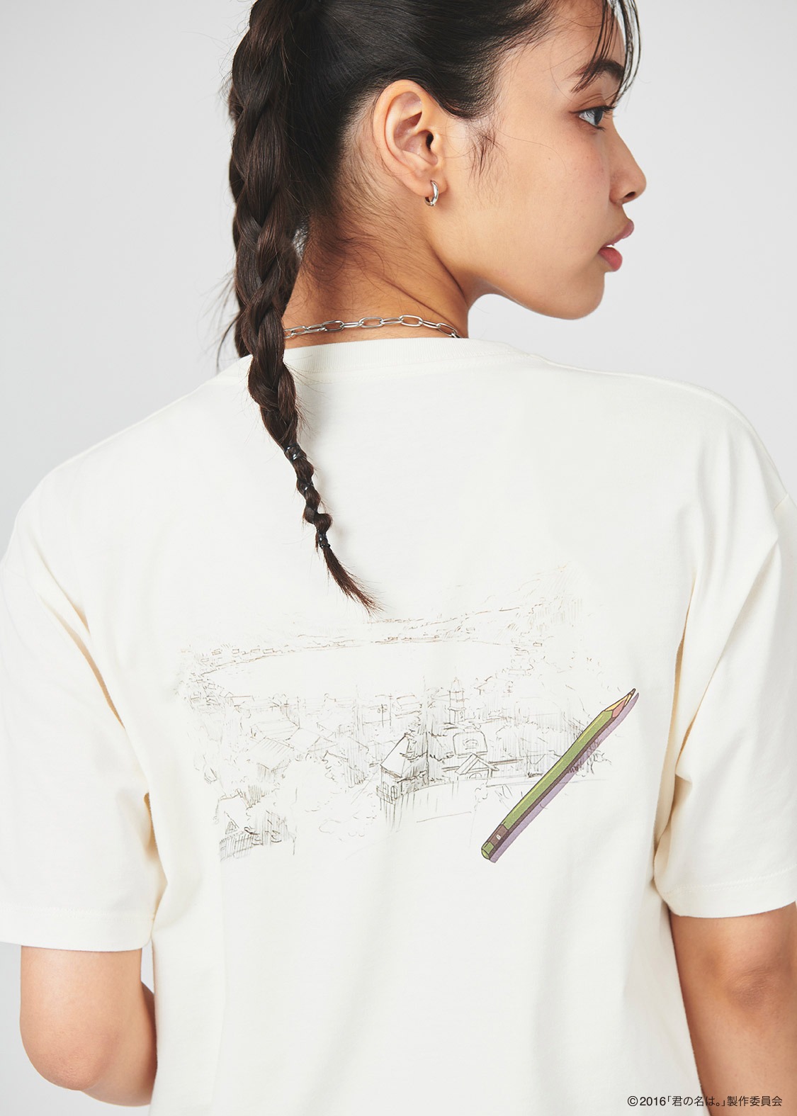 「糸守町（君の名は。）Tシャツ」(c)2016「君の名は。」製作委員会