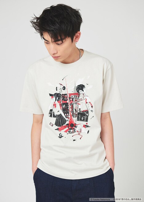 「君の名は。drawn by 中村佑介（君の名は。）Tシャツ」(c)2016「君の名は。」製作委員会