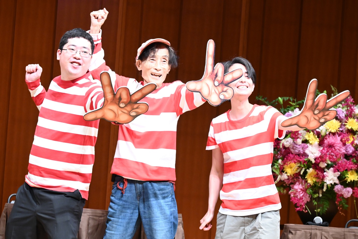 フォトセッションの様子。