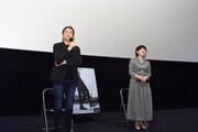 実写映画「岸辺露伴 ルーヴルへ行く」ティーチインの様子。